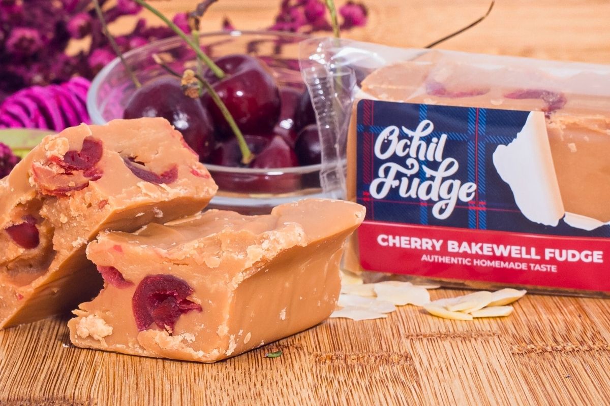 Cherry Bakewell Fudge